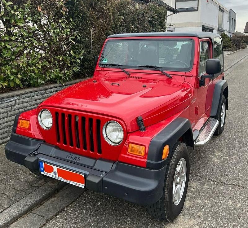 Rot Gebraucht 2003 Jeep Wrangler Sport SUV | 15.499 € (Fairer Preis) - Bild 1/2