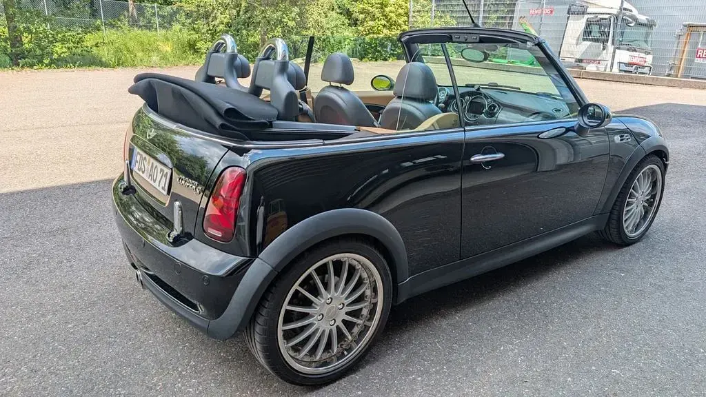 Gebraucht Mini Cooper S Cabriolet 170 PS (125 kW) 2005 Schwarz Cabrio