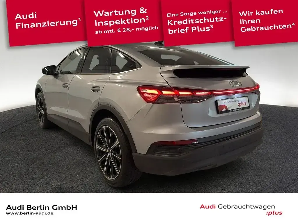 Gebraucht Audi Q4 Sportback e-tron Sport 150 kW (204 PS) 2025 Florettsilber metallic SUV