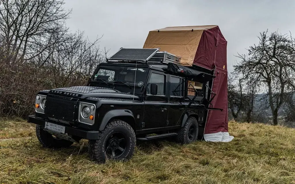 Gebraucht Land Rover Defender 122 PS (89 kW) 2008 Schwarz SUV