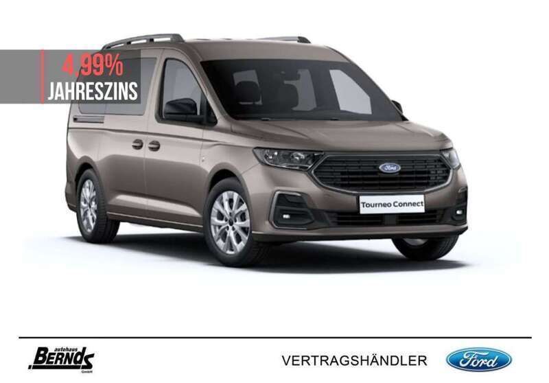 Dusky silver metallic Neu 2024 Ford Tourneo Connect Titanium Van / Kleinbus | 36.480 € (Teuer) - Bild 1/4