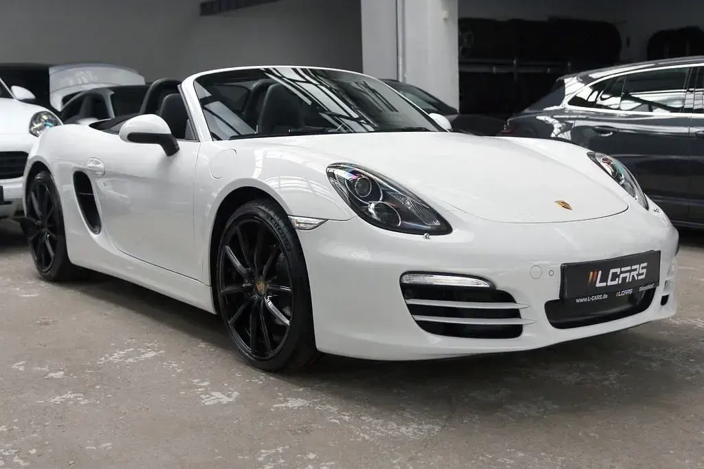 Gebraucht Porsche Boxster 265 PS (194 kW) 2014 Weiß Cabrio