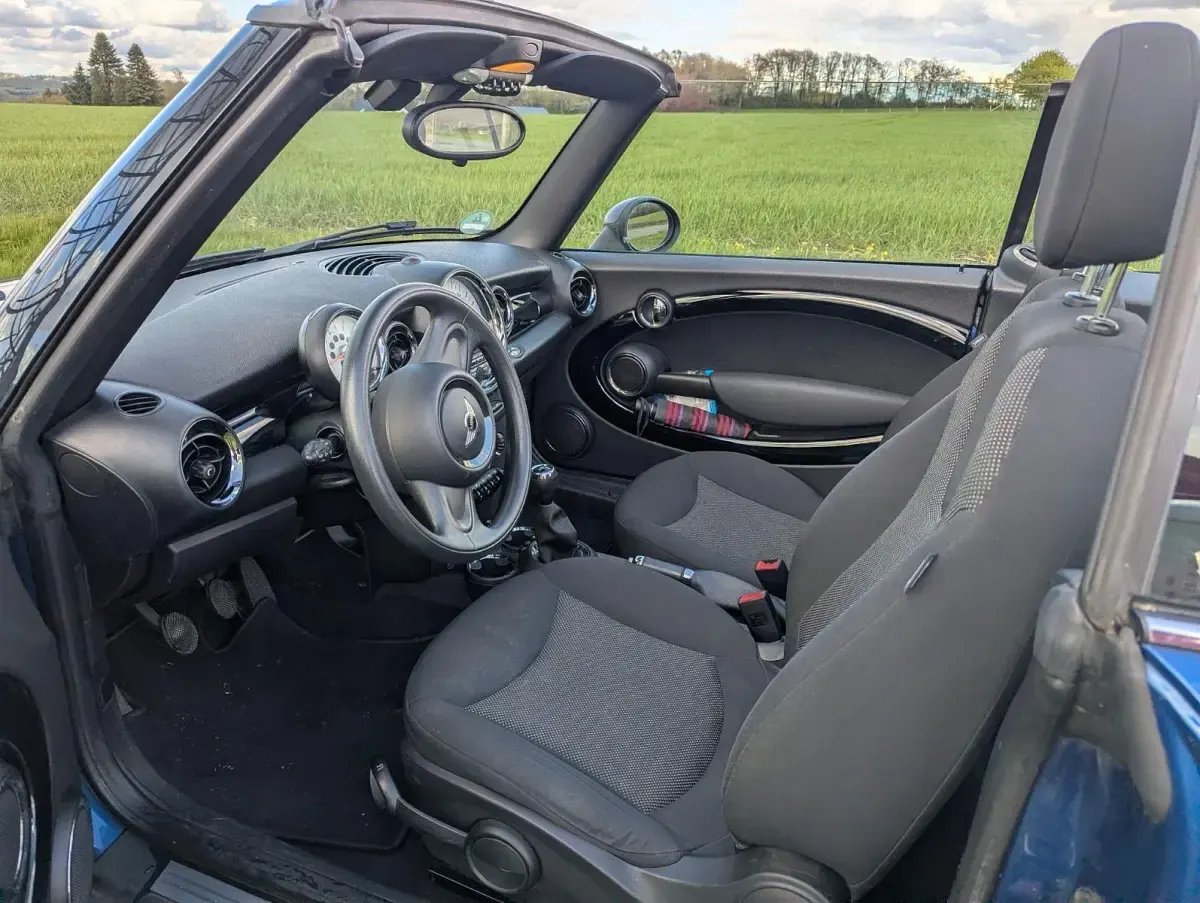Gebraucht Mini ONE 98 PS (72 kW) 2014 Blau Kleinwagen