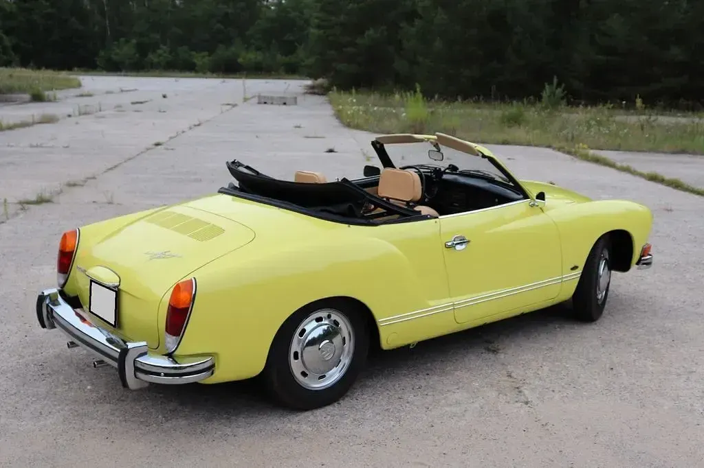 Brugt VW Karmann Ghia Karmann 50 HK (36 kW) 1973 Gul Coupe
