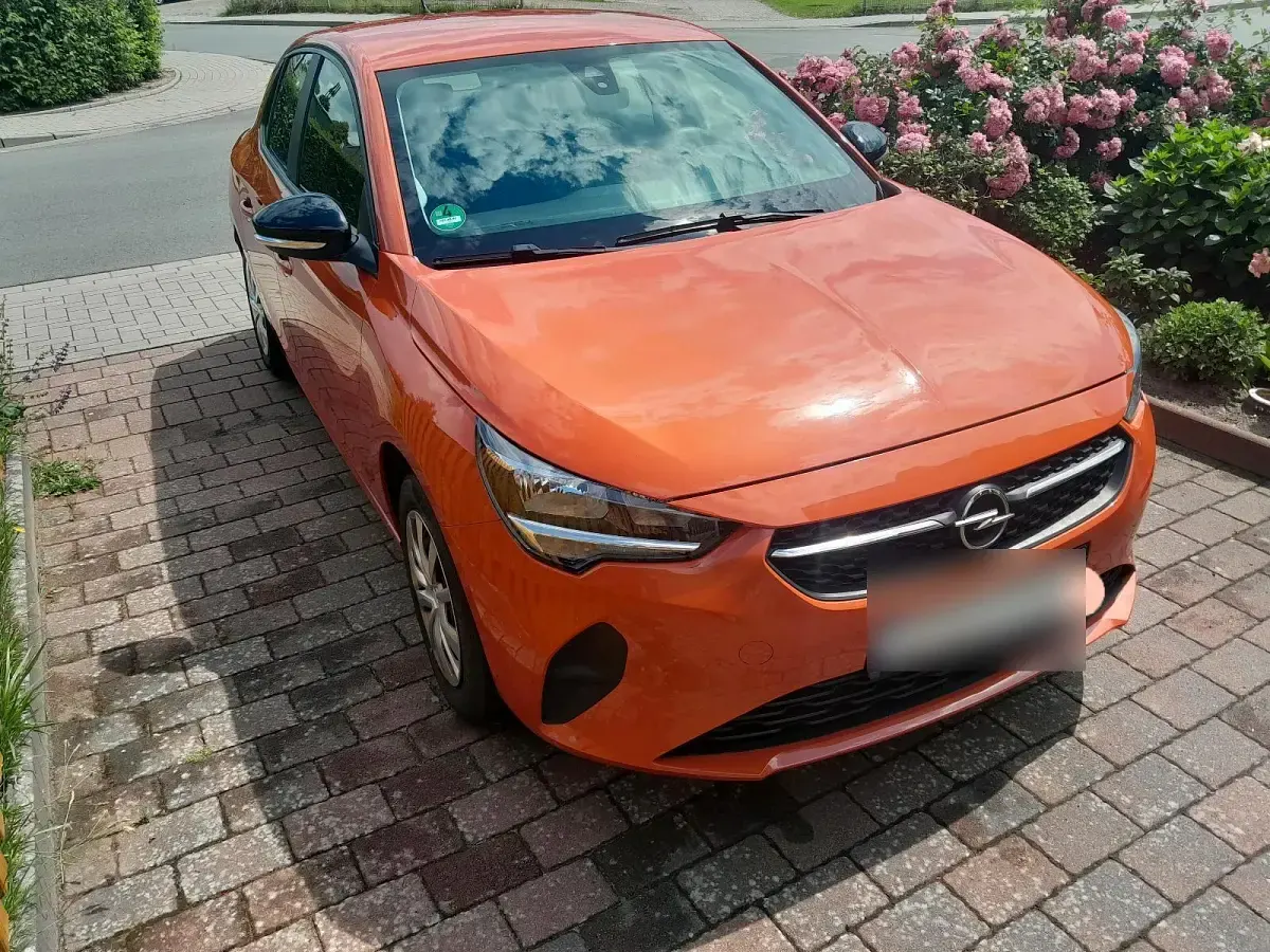 Gebraucht Opel Corsa Edition 75 PS (55 kW) 2020 Orange Kleinwagen