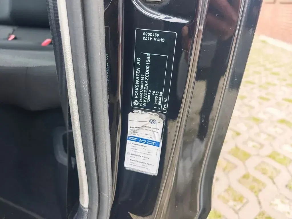 Gebraucht VW up! move up! 60 PS (44 kW) 2011 Schwarz Kleinwagen