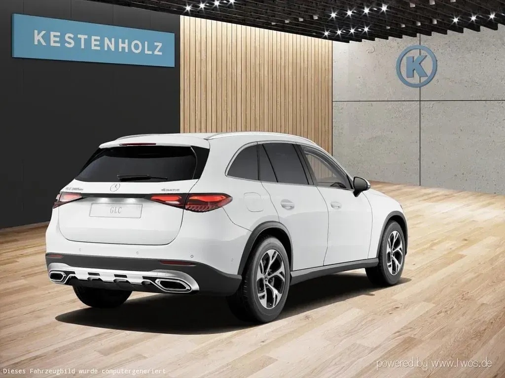 Gebraucht Mercedes GLC300de Avantgarde 333 PS (244 kW) 2026 Unilack polarweiß SUV