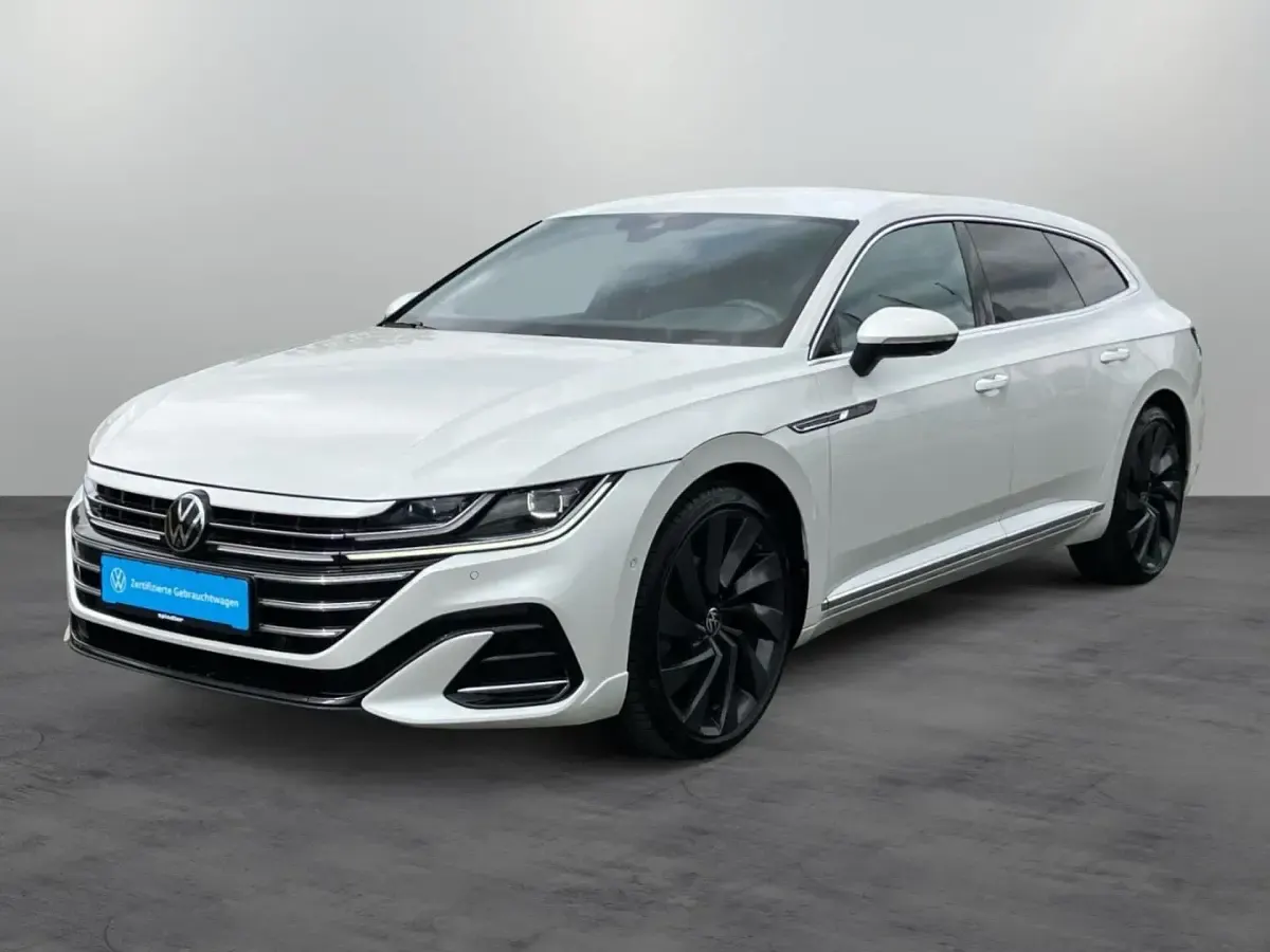 Gebraucht VW Arteon R-line 200 PS (147 kW) 2023 Oryxweiß perlmutteffekt Kombi