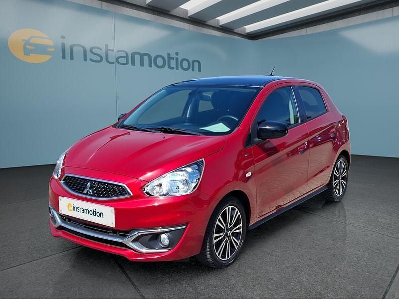 Rot Gebraucht 2019 Mitsubishi Space Star Kleinwagen | 8.199 € (Etwas zu teuer) - Bild 1/4