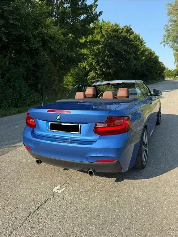 Gebraucht BMW M235 Performance 326 PS (239 kW) 2016 Blau Cabrio