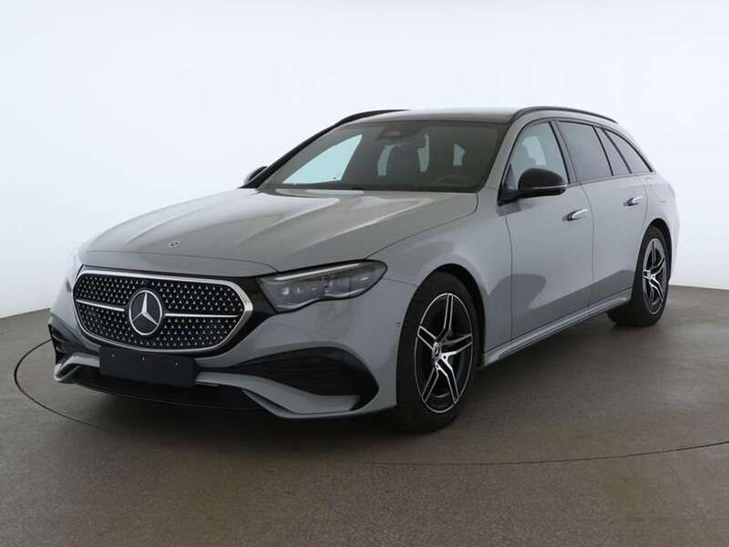 Alpingrauunilack Gebraucht 2024 Mercedes E300 AMG Line Premium Plus Kombi | 72.990 € (Teuer) - Bild 1/4