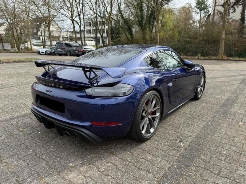 Blau Gebraucht 2022 Porsche 718 Coupé | 114.718 € - Bild 1/4