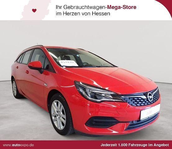 Lava rot brilliant Gebraucht 2020 Opel Astra Edition Kombi | 12.789 € (Guter Preis) - Bild 1/4