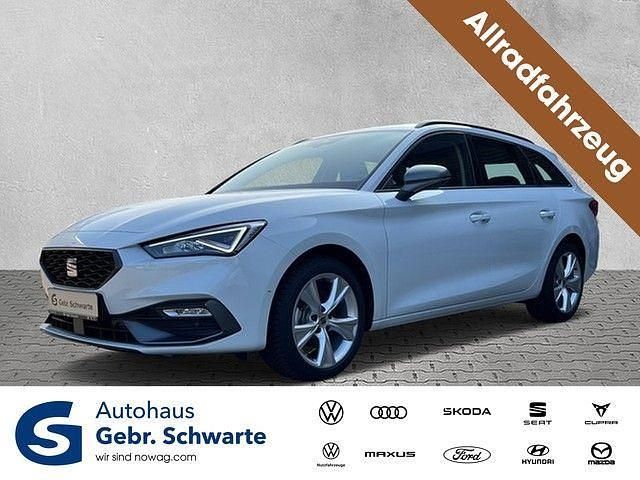 Weiß Gebraucht 2023 Seat Leon ST 4Drive Kombi | 25.890 € (Guter Preis) - Bild 1/4