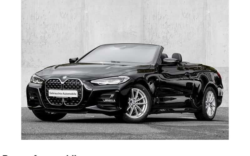 Schwarz Gebraucht 2023 BMW 420 M Sport Cabrio | 40.600 € (Fairer Preis) - Bild 1/4