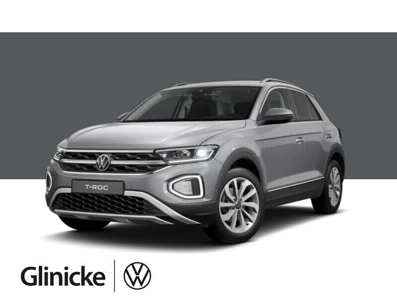 Grau Gebraucht 2022 VW T-Roc IQ Drive SUV | 40.129 € - Bild 1/4