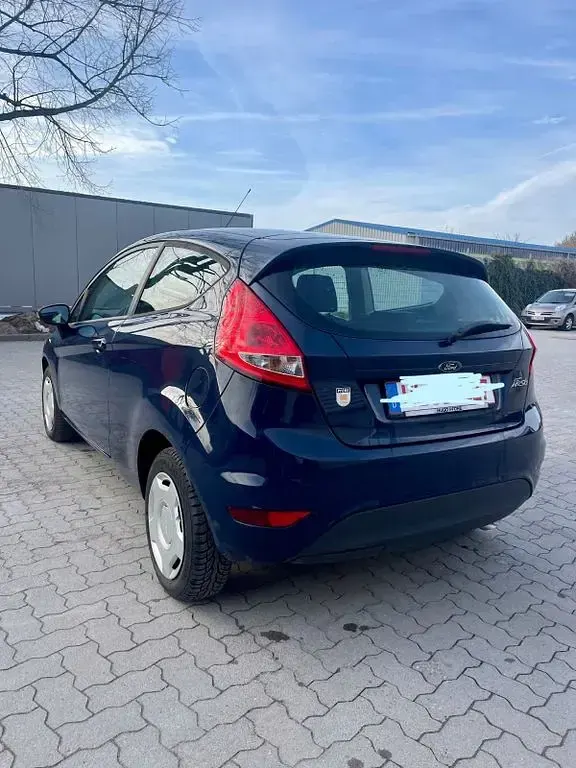 Gebraucht Ford Fiesta Trend 60 PS (44 kW) 2009 Blau Coupé
