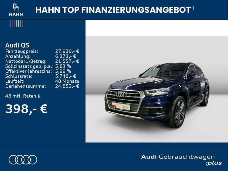 Gebraucht Audi Q5 S-Line 190 PS (139 kW) 2017 Navarrablau metallic SUV