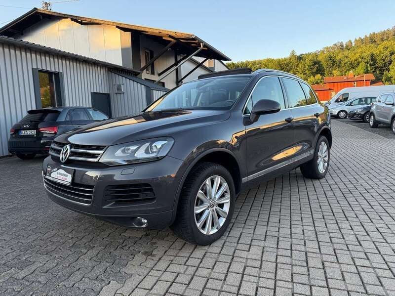 Galapagosanthrazit metallic Gebraucht 2012 VW Touareg SUV | 12.499 € (Guter Preis) - Bild 1/4
