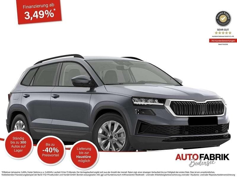 Neu Skoda Karoq Selection 150 PS (110 kW) 2026 Smokey diamondsilber metallic SUV