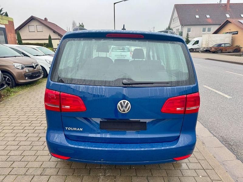 Gebraucht VW Touran Trendline 105 PS (77 kW) 2012 Blau Van / Kleinbus