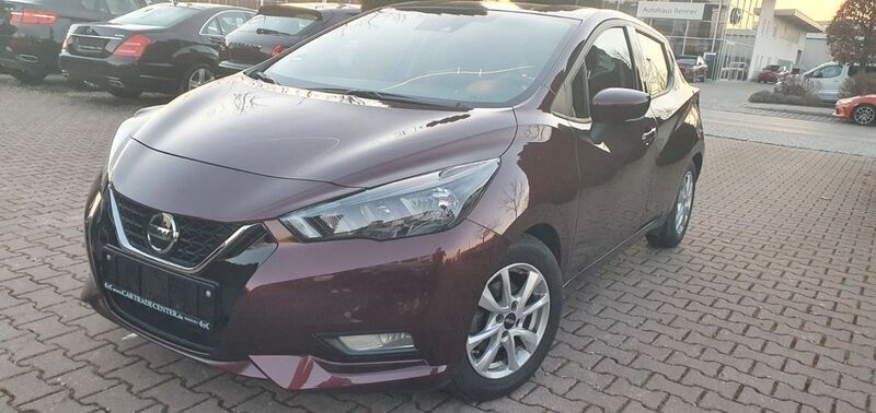 Rot Gebraucht 2021 Nissan Micra N-Way Kleinwagen | 14.900 € (Fairer Preis) - Bild 1/4