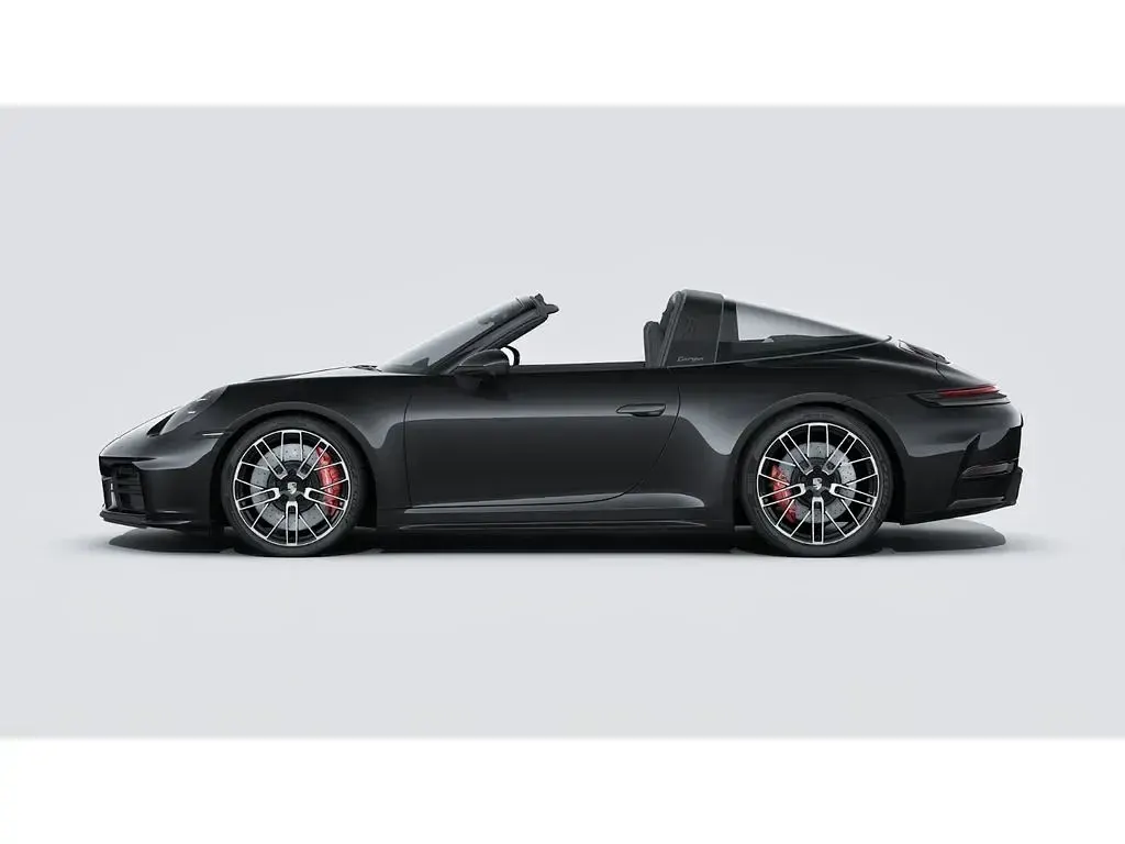 Neu Porsche 911 Targa 4S 480 PS (353 kW) 2026 Schwarz Cabrio