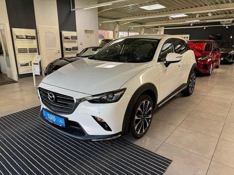 Weiß Gebraucht 2018 Mazda CX-3 Sports-Line SUV | 15.990 € (Fairer Preis) - Bild 1/4