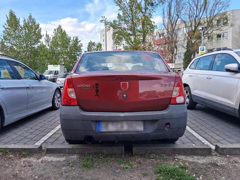 Gebraucht Dacia Logan 75 PS (55 kW) 2006 Rot Limousine