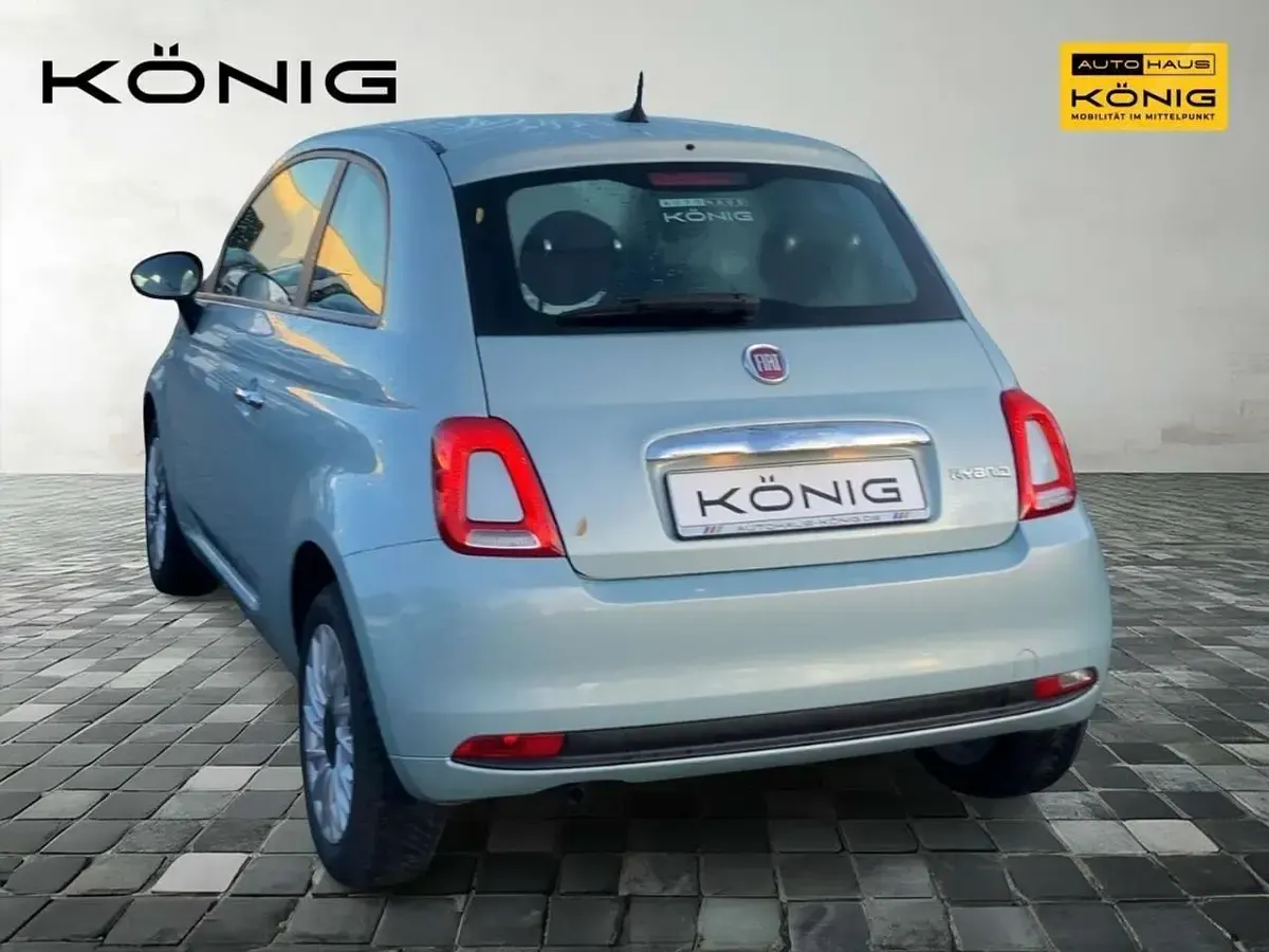 Gebraucht Fiat 500 Basis 69 PS (50 kW) 2023 Blau Limousine