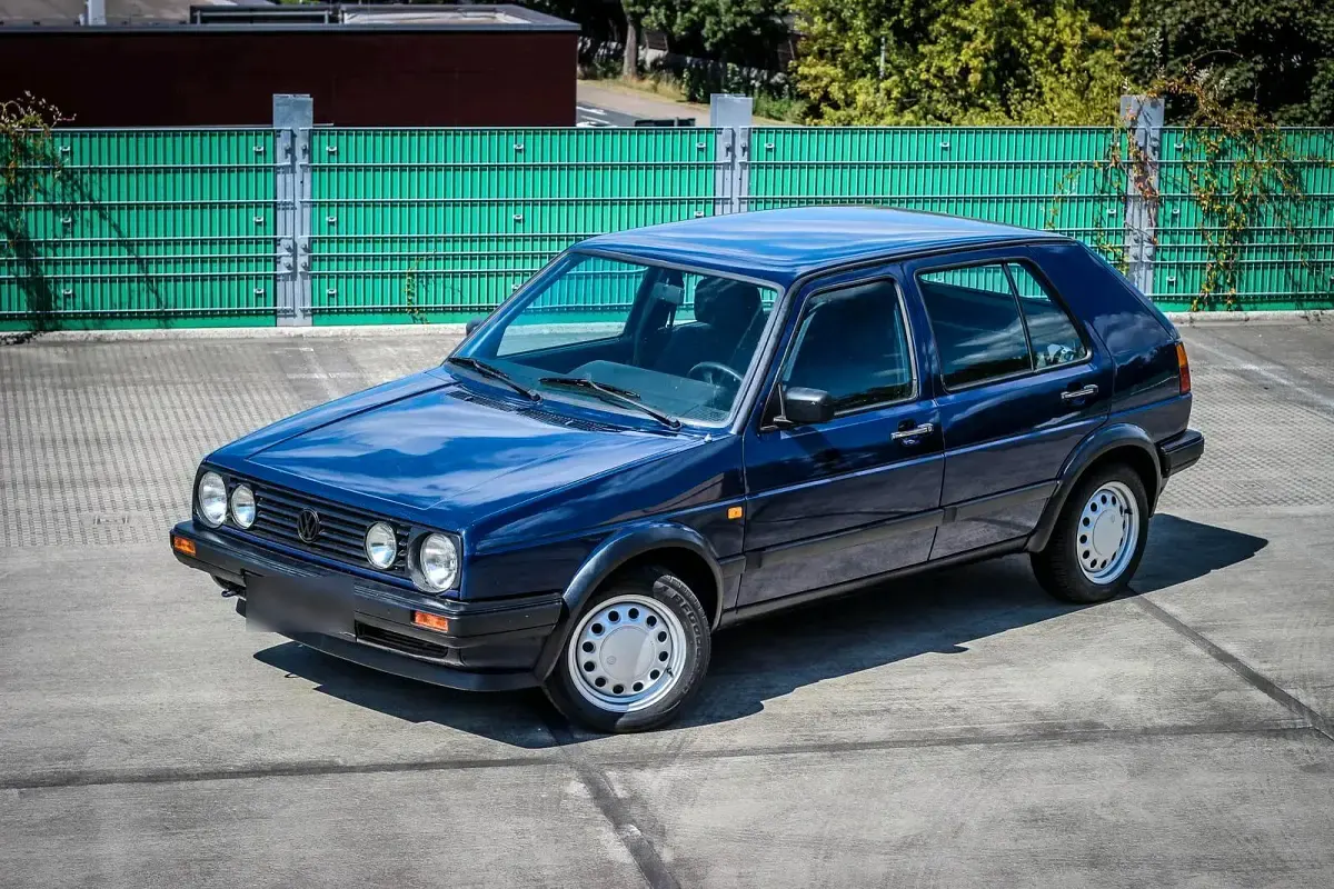 Gebraucht VW Golf III 75 PS (55 kW) 1992 Blau Kleinwagen