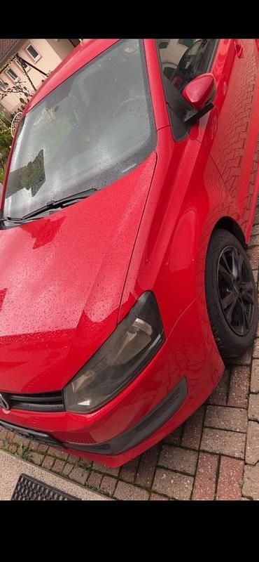 Gebraucht VW Polo 2010 Rot Kleinwagen
