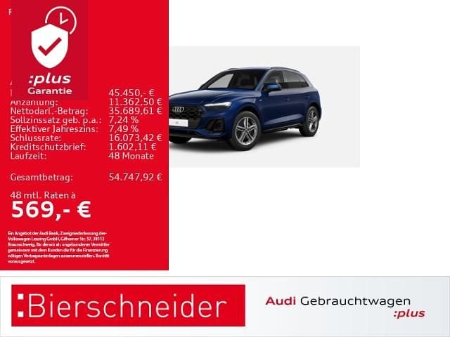 Blau Gebraucht 2024 Audi Q5 S-Line SUV | 45.450 € (Fairer Preis) - Bild 1/3