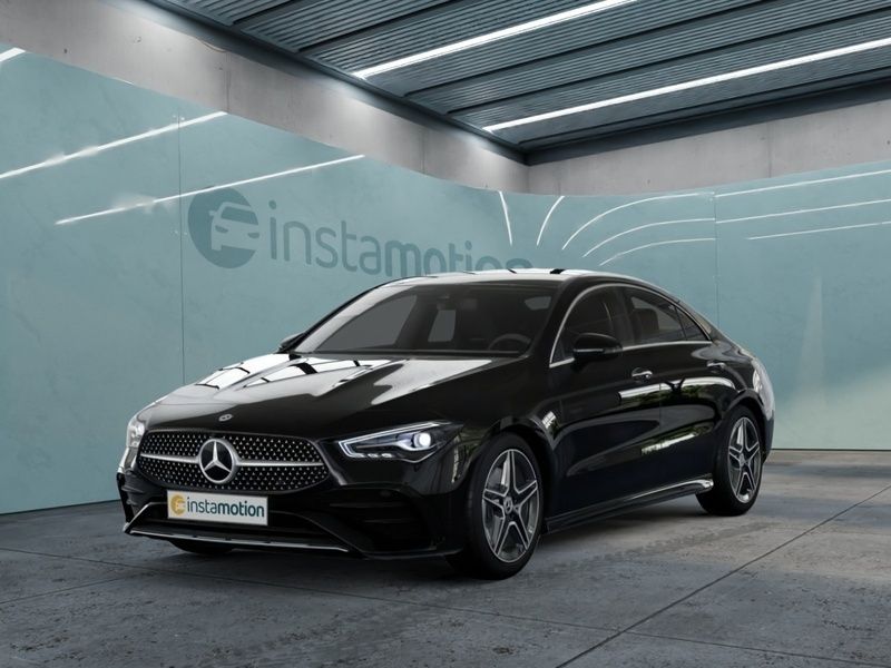Schwarz Gebraucht 2024 Mercedes CLA200 Limousine | 39.372 € (Teuer) - Bild 1/4