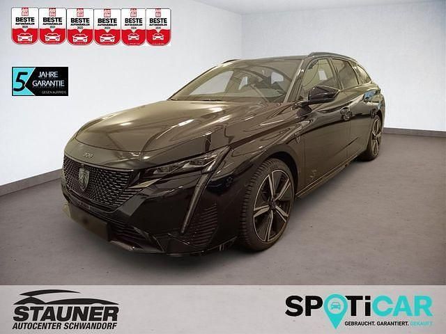 Perla nera schwarz metallic (metallic) Gebraucht 2024 Peugeot 308 GT Kombi | 22.780 € (Superpreis) - Bild 1/4