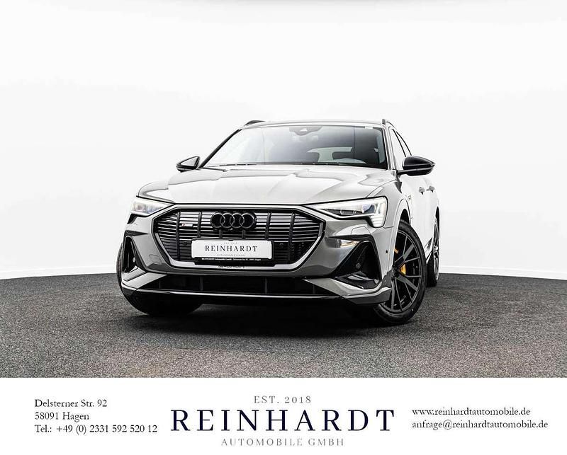 Chronosgrau metallic Gebraucht 2022 Audi e-tron Sportback Black Edition SUV | 42.950 € (Fairer Preis) - Bild 1/3