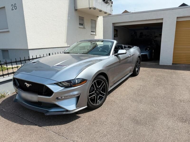 Silber Gebraucht 2020 Ford Mustang Cabrio | 25.000 € (Superpreis) - Bild 1/4