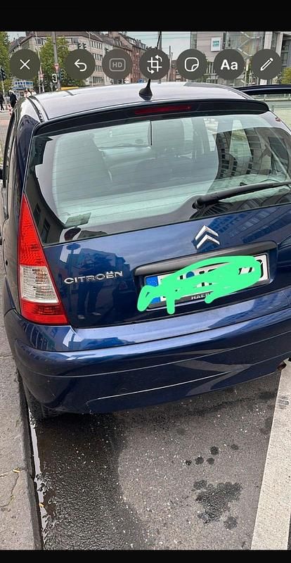 Gebraucht Citroën C3 74 PS (54 kW) 2007 Blau Kleinwagen