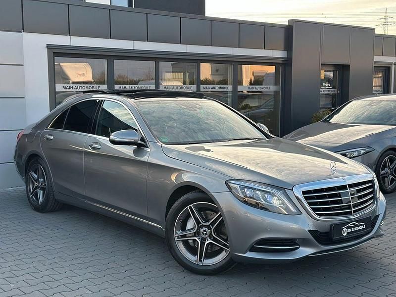 Grau Gebraucht 2014 Mercedes S350 Limousine | 26.990 € (Guter Preis) - Bild 1/4