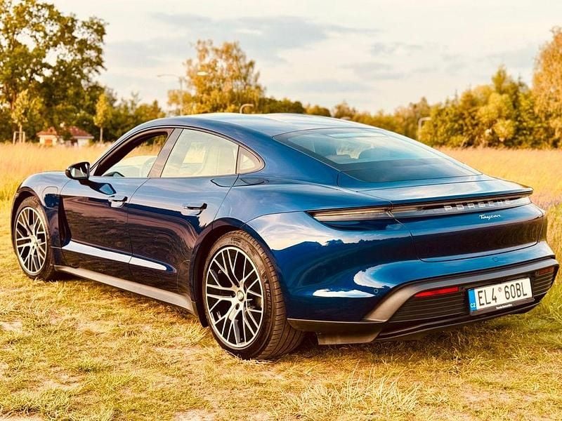 Gebraucht Porsche Taycan 280 kW (381 PS) 2023 Blau Limousine