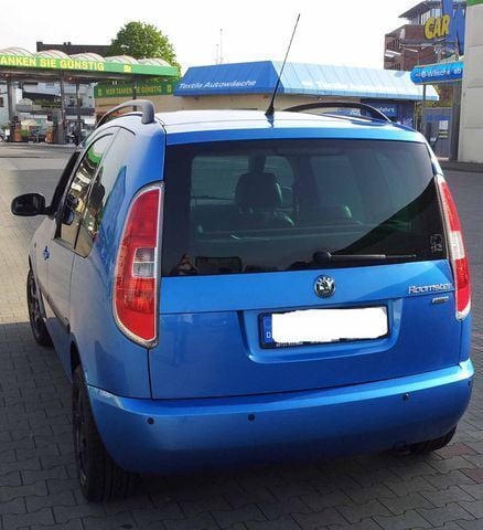 Gebraucht Skoda Roomster 80 PS (58 kW) 2006 Blau metallic Van / Kleinbus