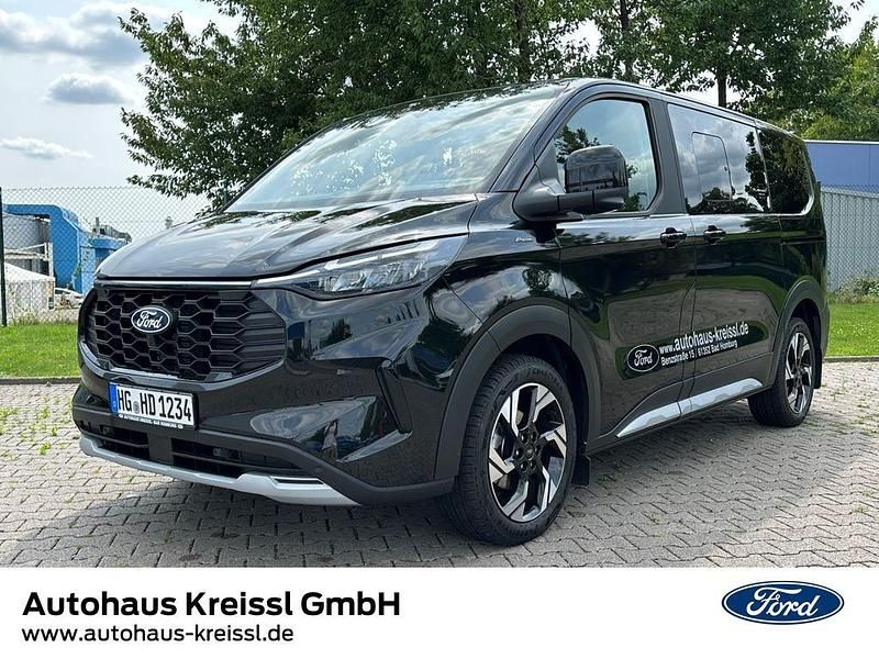 Schwarz Gebraucht 2025 Ford Tourneo Custom Active Van / Kleinbus | 55.480 € (Teuer) - Bild 1/4