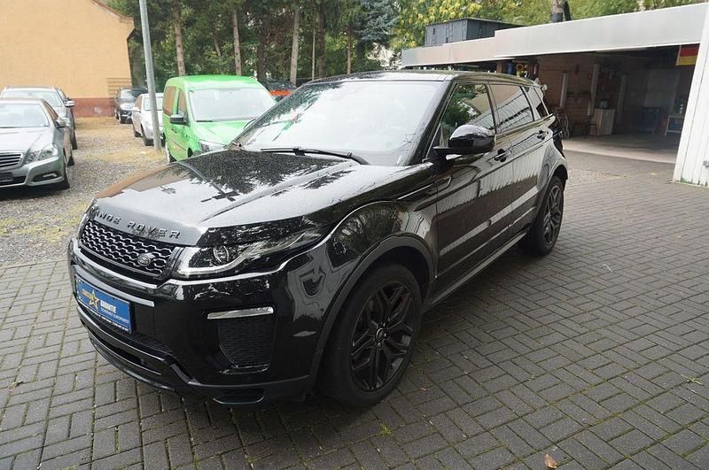 Schwarz Gebraucht 2018 Land Rover Range Rover evoque HSE Dynamic SUV | 20.999 € - Bild 1/4