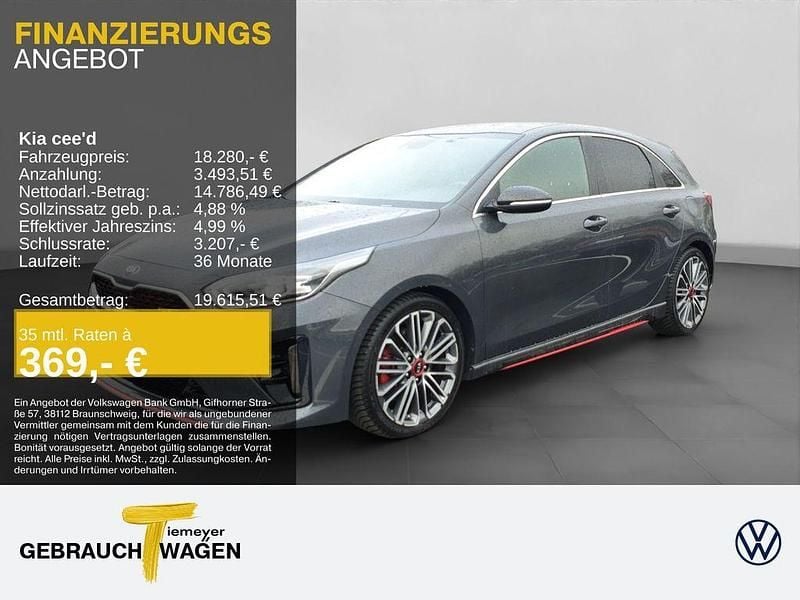 Grau Gebraucht 2019 Kia Ceed GT GT Limousine | 18.260 € (Fairer Preis) - Bild 1/4