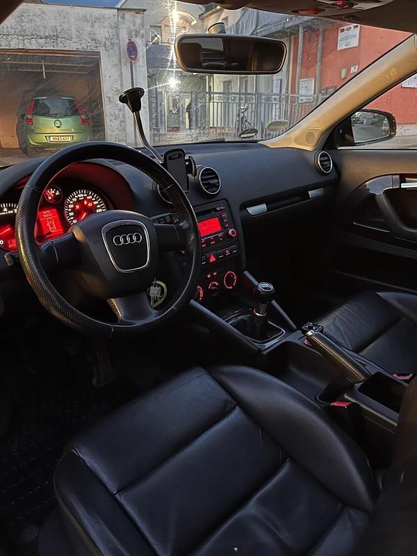 Gebraucht Audi A3 125 PS (91 kW) 2008 Schwarz Kleinwagen