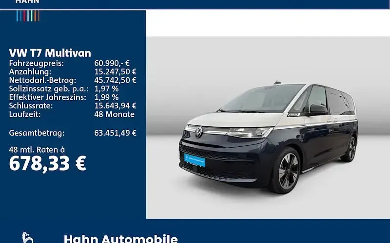 Używany VW Multivan Style 204 KM (150 kW) 2025 Biały Minivan