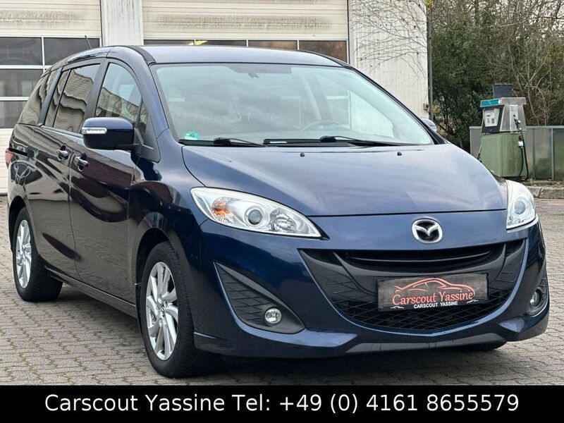 Blau Gebraucht 2013 Mazda 5 Center-Line Van / Kleinbus | 5.290 € (Fairer Preis) - Bild 1/4