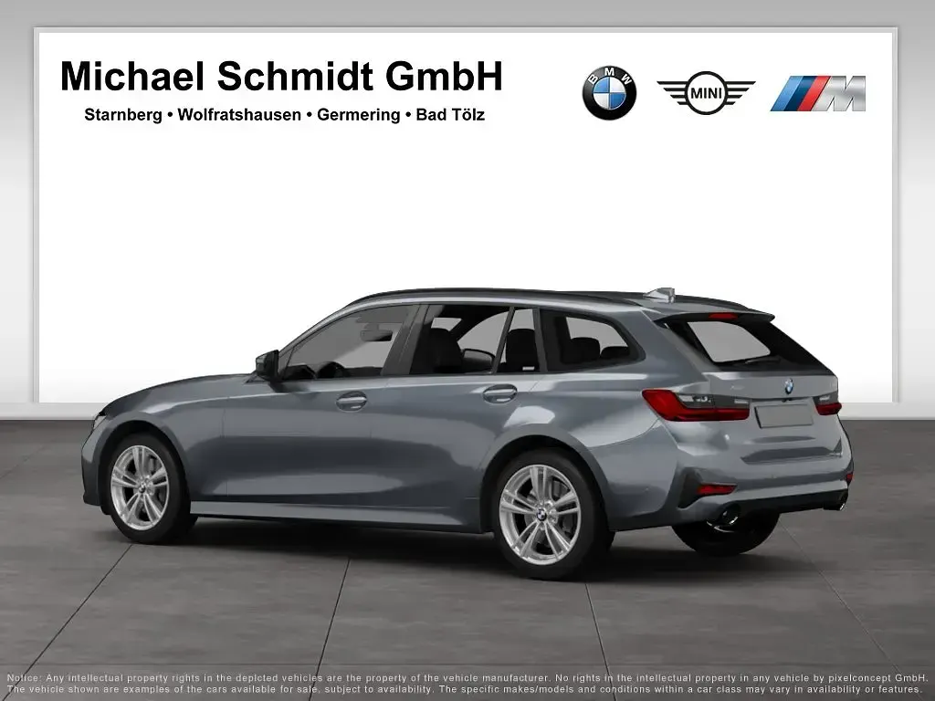 Gebraucht BMW 320 Advantage 204 PS (150 kW) 2021 Mineralgrau Kombi