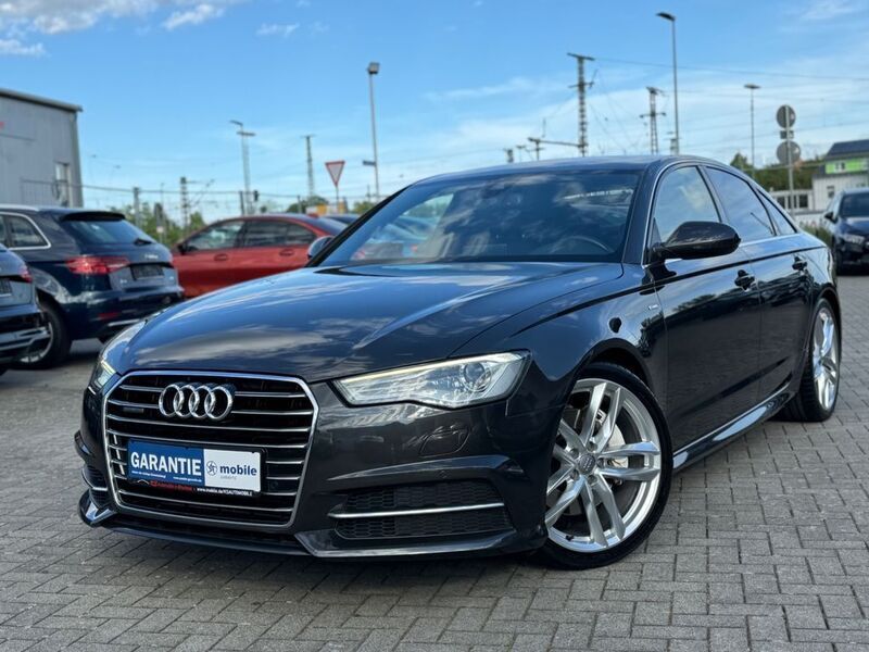 Oolonggrau metallic Gebraucht 2015 Audi A6 S-Line Limousine | 24.950 € (Etwas zu teuer) - Bild 1/4