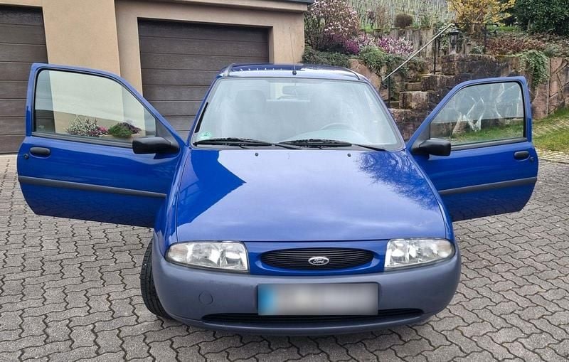 Gebraucht Ford Fiesta 50 PS (36 kW) 1997 Blau Kleinwagen